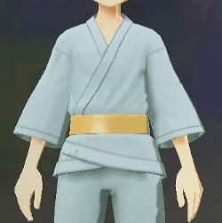 道中着 白銅色画像