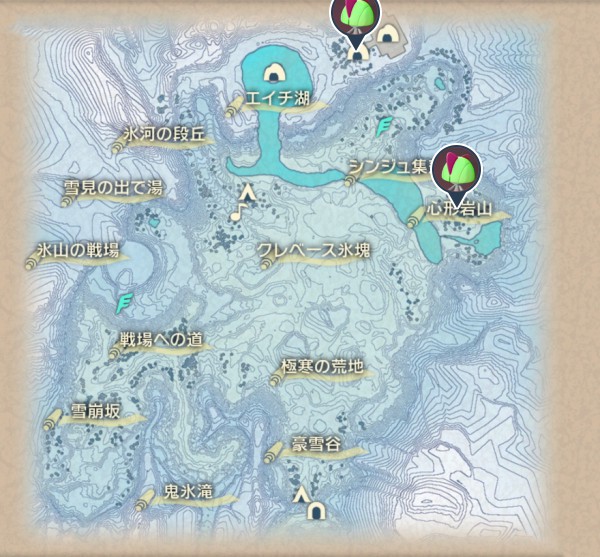 紅蓮の湿地のラルトス出現場所