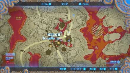 ゴロンシティの女神像の場所マップ詳細