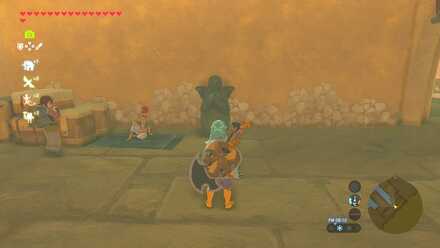 ゲルドの街の女神像