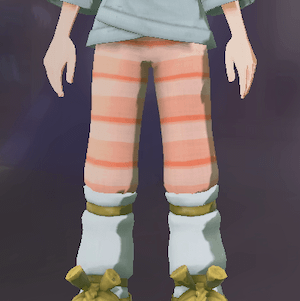 柄付き股引 横縞画像