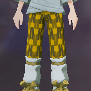 柄付き股引 矢絣画像