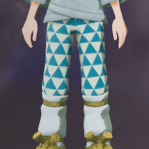 柄付き股引 鱗画像