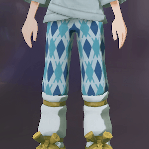 柄付き股引 菱画像