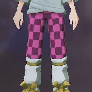 柄付き股引 市松画像