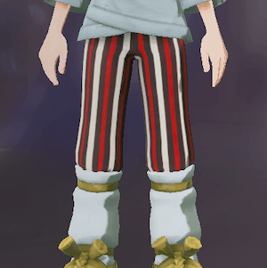 柄付き股引 縦縞画像