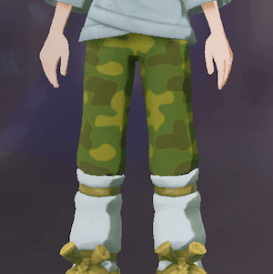 柄付き股引 迷彩画像