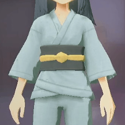 道中着 白銅色画像