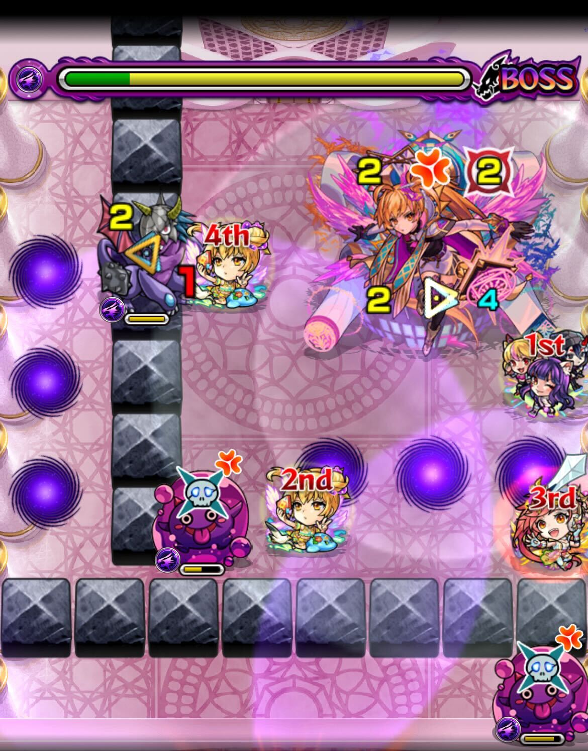 メタトロン 天界への挑戦 ボス2移動後