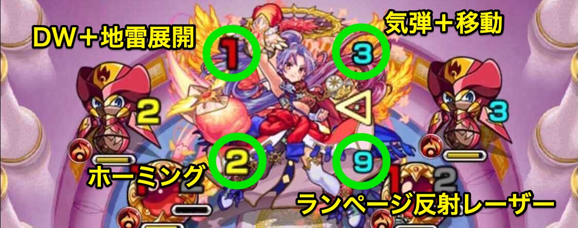 カマエル攻撃パターン