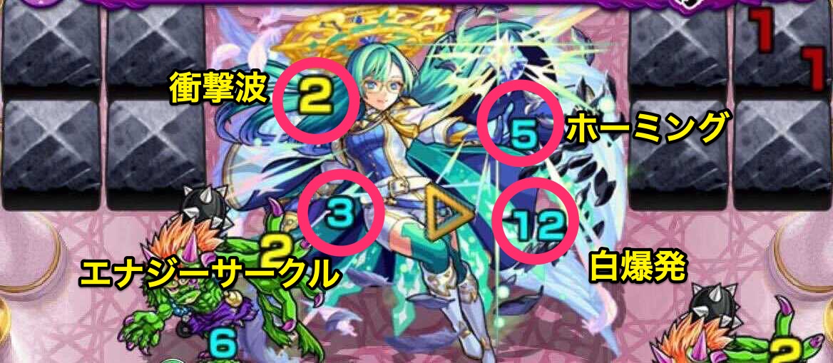 ザドキエル攻撃パターン