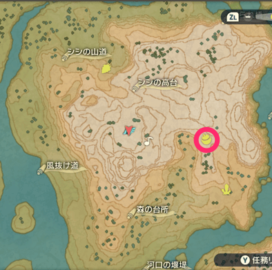 オマツのマップ