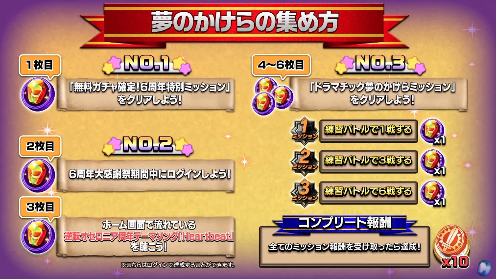 夢のかけらの集め方