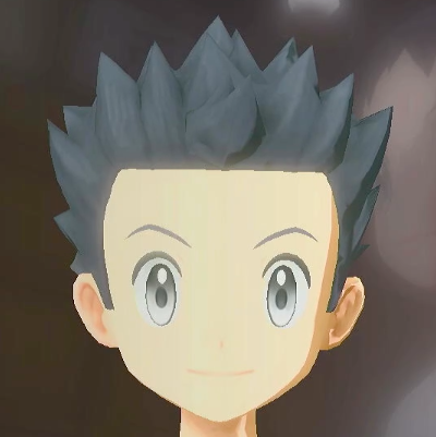 男主人公ハイカラ短髪