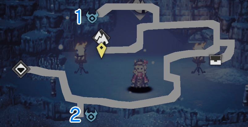 原初の洞窟への道 シンボルエネミー