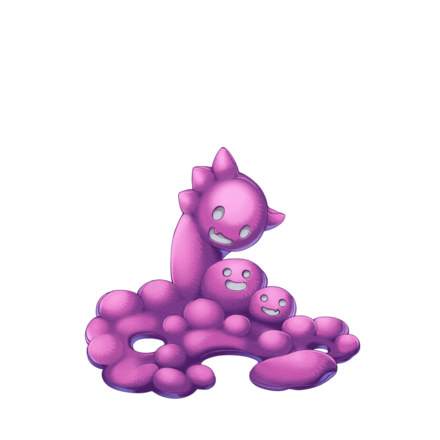 オセロニアのぬいぐるみバブリーちゃんの画像