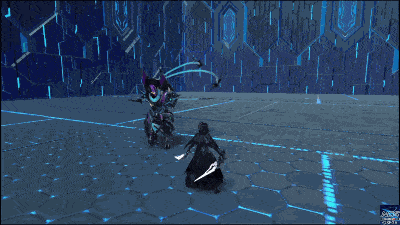 ブジンの3連突進斬り