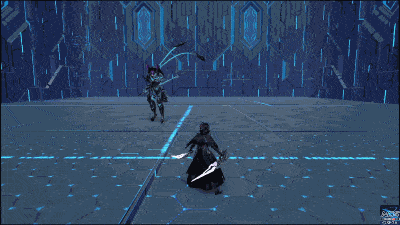 ブジンの突進斬り3連コンボ2