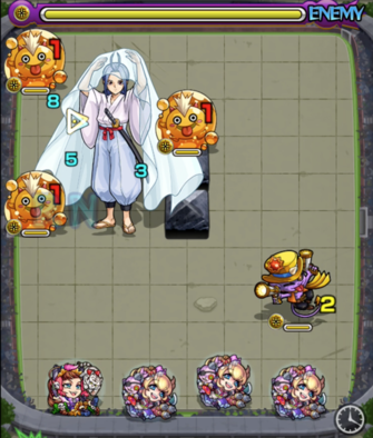 死々若丸の第1ステージの画像