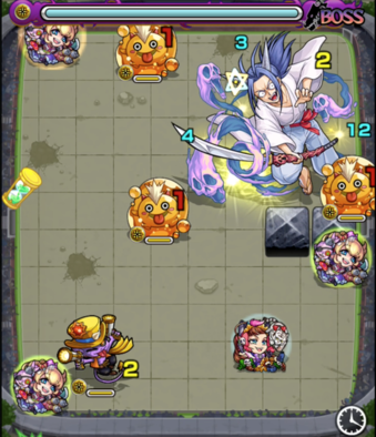 死々若丸のボス第1ステージの画像