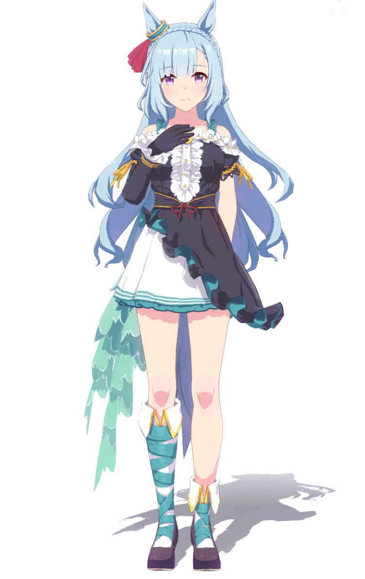 メジロアルダンの立ち絵