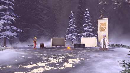 純白の凍土-雪原ベース-