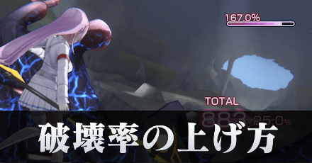破壊率の上げ方