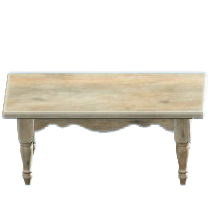 カントリーなティーテーブルのヴィンテージの画像