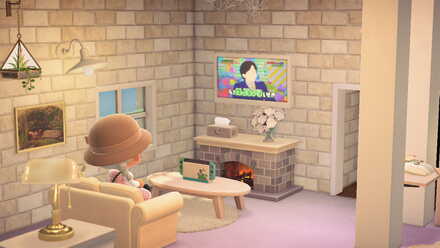 テレビのレイアウト例