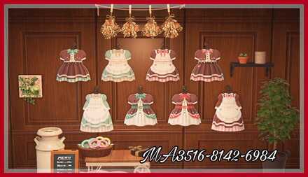 バレンタインなお洋服画像