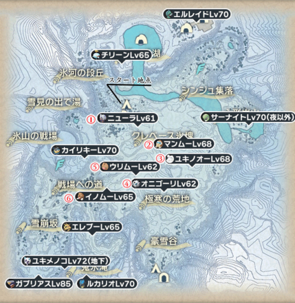 純白の凍土のオヤブン