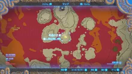 北の廃坑の場所マップ詳細