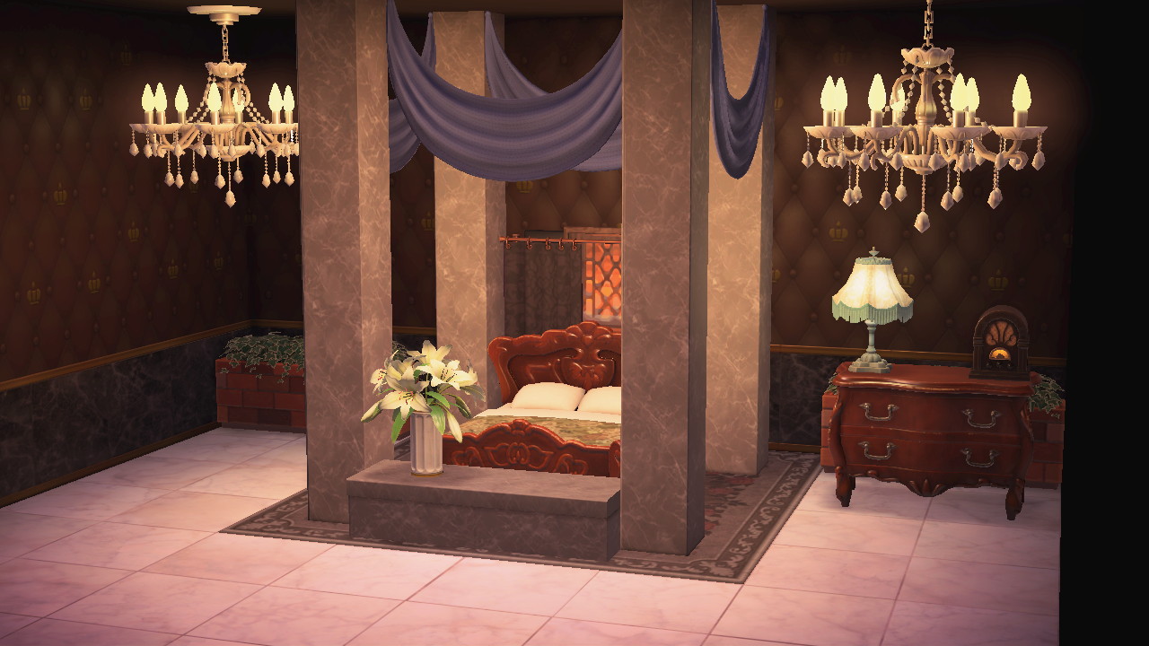 新家具を使って天蓋を作る