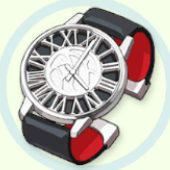 ゴシック風の腕時計の画像