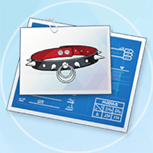 パンクチョーカーの設計図画像