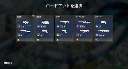 ロードアウト