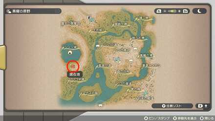 飛んでるトゲキッスの場所