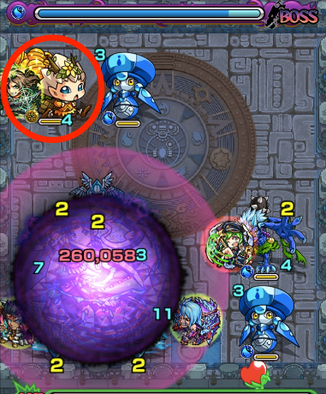 水の神殿(時の間)のわくりん出現位置1