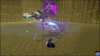 デストラグラスの上空散弾