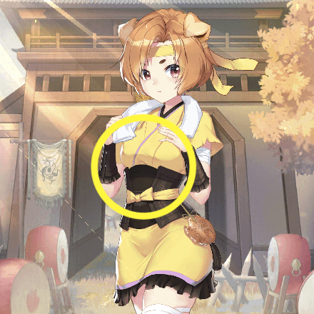 少女廻戦のエキストラコード003のタップする場所