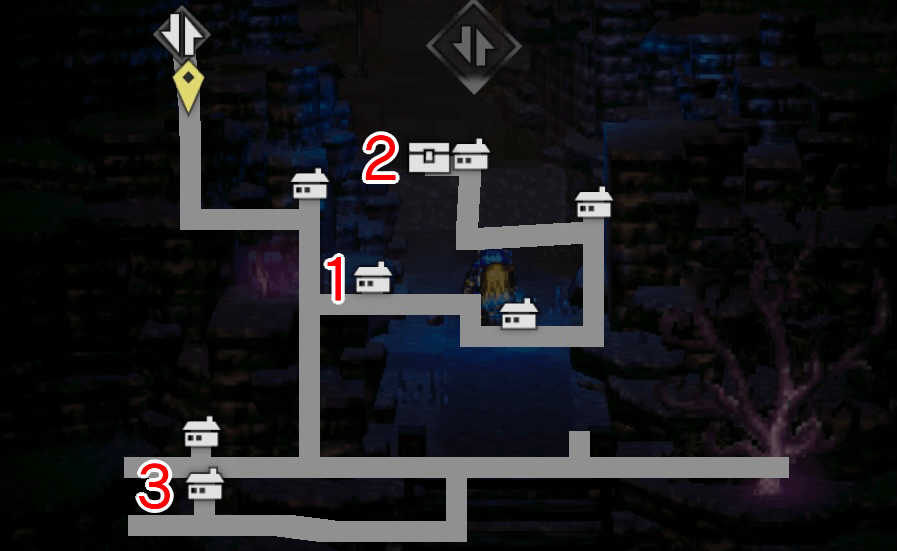 辺獄・クラグスピア -貧民街- 宝箱 位置