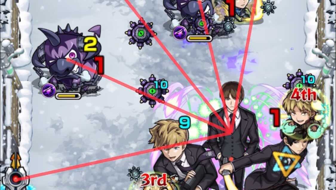 二宮隊 レーザー攻撃