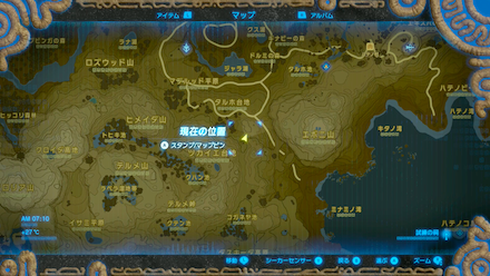 マックスバスの場所詳細マップ