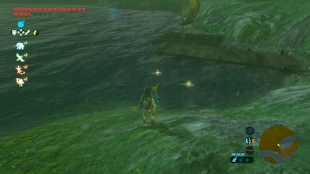 ガンバリバスの場所池の南側