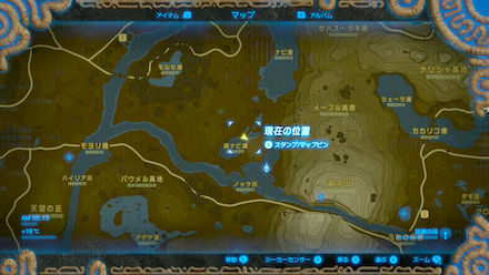 ガンバリバスの場所詳細マップ