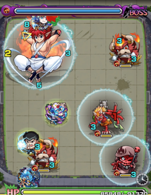 陣ボス1ステージ