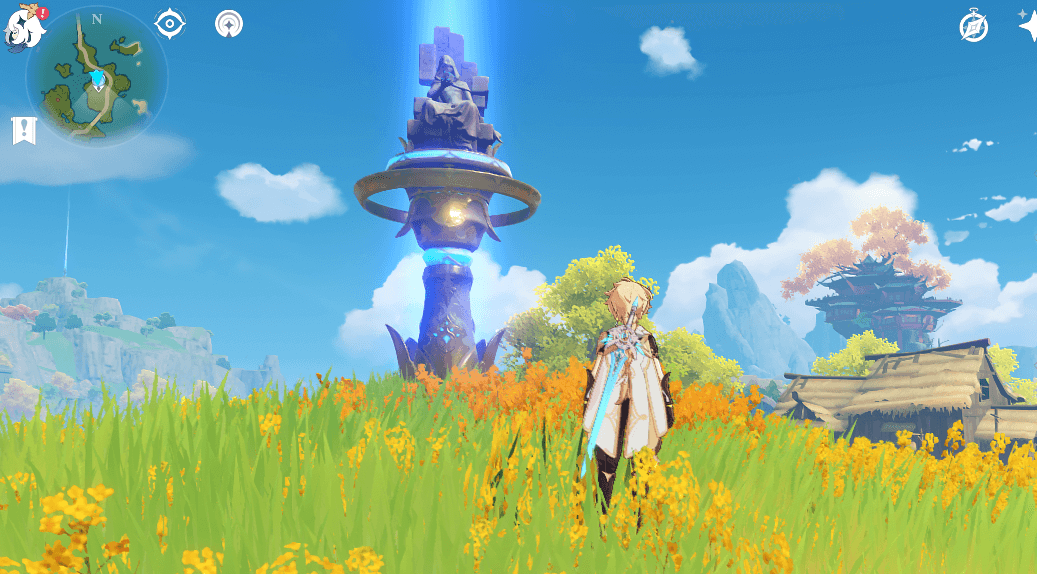 璃月の七天神像