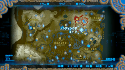 ポカポカマスの場所マップ