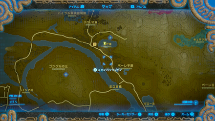 ビリビリマスの場所詳細マップ