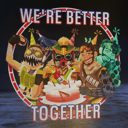 共に力を合わせる